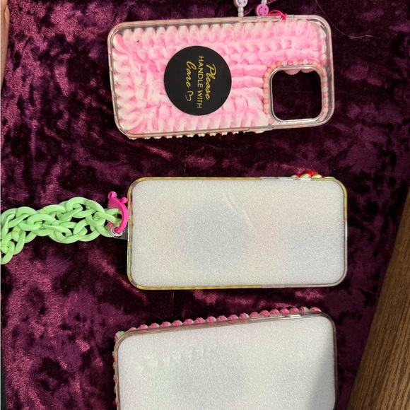 (3) strawberry shortcake phone cases for 14 Pro Max bundle of 3 - Picture 3 of 5
